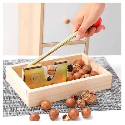 Walnussknacker Nussknacker mit Hebel, verstellbar, für harte Schalen, Küche - Bild 1 von 4