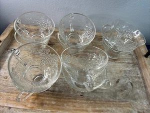 Set Of 10 Glass Punch Bowls - Picture 1 of 10