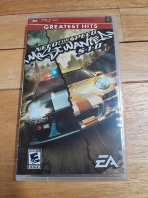 Need for Speed Most Wanted 5-1-0 PSP Greatest Hits NO GAME MANUAL And CASE ONLY - Image 1 of 3