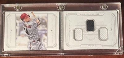 National Treasures #20 2015 Paul Goldschmidt Booklet SSP 04/25 juego parche usado Foto 1 de 4