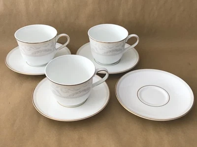 Taza de té de gasa Royal Doulton x3, platillo x4 Foto 1 de 4