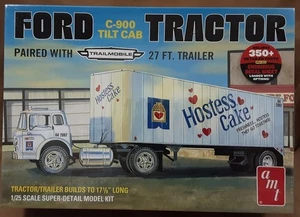 AMT Ford C-900 Tilt Cab Hostess Big Rig Truck Model 1/25 #1221 SEALED - Picture 1 of 1