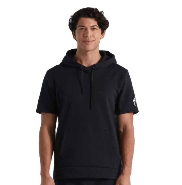 Sudadera con capucha Specialized Men Legacy manga corta negra talla S Foto 1 de 4