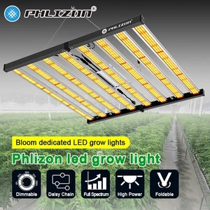 Phlizon 640W LED Grow Light Bar Samsung Full Spectrum Commercial Indoor Plant IR - Bild 1 von 12