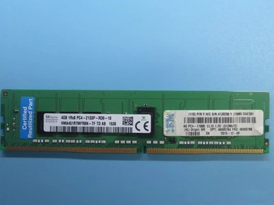 IBM 46W0786 4GB (1X4GB) PC4-17000 DDR4-2133MHZ SDRAM Foto 1 de 2