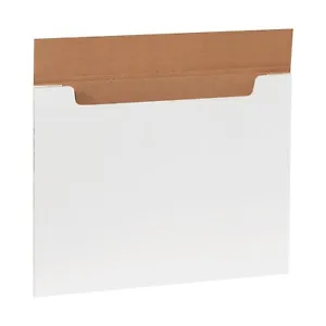 Boxes Fast BFM201614 Jumbo White Fold-Over Cardboard Mailers, 20 x 16 x 1/4 I... - Picture 1 of 4