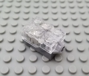 LEGO Dark Bluish Gray Electric Light Up Yellow LED Brick Piece - Picture 1 of 1