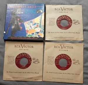 Tchaikovsky Nutcracker Suite 3 45 box set Eugene Ormandy RCA Victor red vinyl - Picture 1 of 2