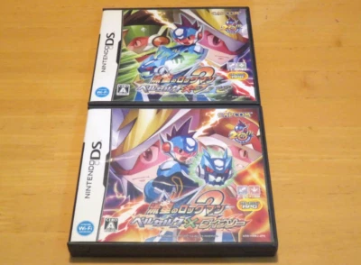 Nintendo DS Ryusei no Rockman 2 Berserk x Shinobi & Dinosaur Lot of 2 Japan NDS - Image 1 of 3