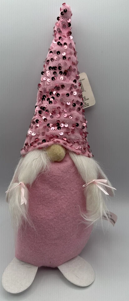 "Estatuilla decorativa Gnomo 14"" San Valentín Cupido rosa" Foto 1 de 4