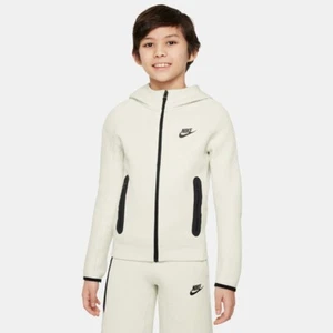 Nike Tech Pack Fleece Windrunner Full Zip Hoodie Kids Sea Glass FD3285 020 XS - Picture 1 of 2