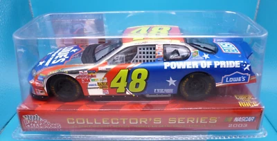 1/24 2003 赛车冠军 Jimmie Johnson Chrome Chase Lowe's Power of Pride USO — 第 1/4 张图片
