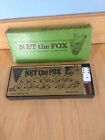 Vintage Net the Fox Game of Skill and Chance~Rare *