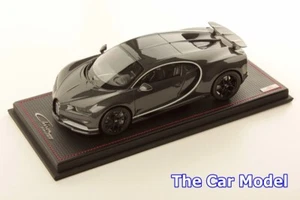 MR Bugatti Chiron Sport Grey Carbon with Gris Frame - Limited 49 pcs 1/18, RARE - Picture 1 of 5