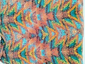 Lularoe Multicolor Abstract Leggings OS - Picture 1 of 1