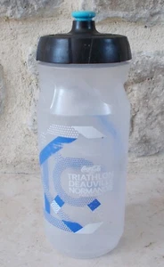 COCA COLA Coke cycles water bottle road bike team cycling clear black France - Picture 1 of 5