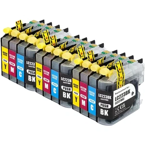 12 Ink Cartridge Compatible With Brother DCP-J4120DW DCP-J562DW MFCJ4420DW LC223 - Picture 1 of 5