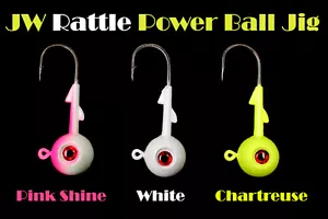 Jigging World Rattle Power Ball Jigs ENVÍO GRATIS en los EE. UU. - Imagen 1 de 5
