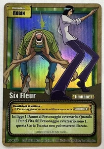 ONE PIECE~TCG~SIX FLEUR~JS-W06~HOLO~NM~ITA~BANDAI~2005 - Picture 1 of 2