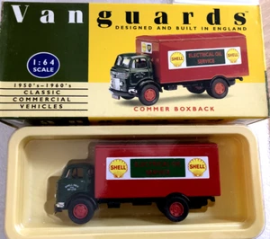 VANGUARDS COMMERCIAL 1:64 SCALE COMMER BOXBACK -SHELL ELECTRICAL OIL VA28000 - Picture 1 of 3
