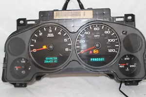 Speedometer Instrument Cluster 07-2012 Silverado/Sierra 1500 Dash 206,453 Miles - Bild 1 von 6