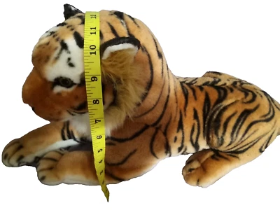 XL Realistic Stuffed Tiger Toy - Image 1 of 4