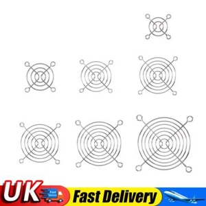 5pcs PC Case Fan Grills Computer Cooling Fan Finger Guard Protector Cover UK - Bild 1 von 33