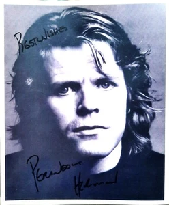 Sehr früh Peter Noone von Herman's Einsiedlern 8 x 10 B&W Foto SIGNIERT - Bild 1 von 3
