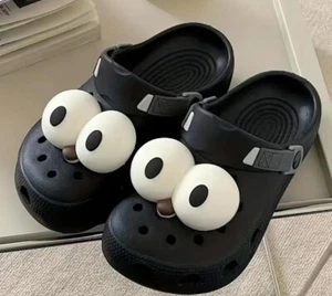 3D Silly Eyes Eyeballs Shoe Charms for Crocs - 2 Pieces Cartoon - FREE SHIPPING - Picture 1 of 3