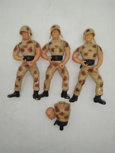 Vintage 1982 Galoob Defenders Heroes in Action Army Desert Camo Figure LOT - Picture 1 of 4