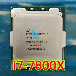 Intel Core i7-7800X SR3NH 3.50GHz 6Cores LGA2066 X series CPU processor - Picture 1 of 3