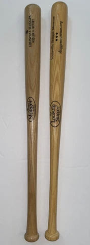 Louisville Slugger Factory and Museum Wood Mini-Bat Approx.18 inches LOT OF 2 Cover