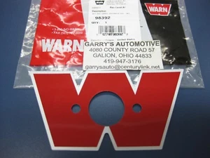 WARN 98392 21717 Decal Winch Solenoid Cover Guard Housing Remote Control Box W - Picture 1 of 1