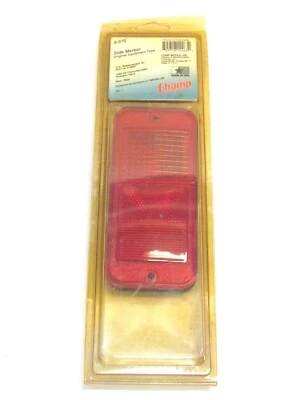 ¡NUEVO! CHAMP CHEVROLET/GMC REPUESTO MARCADOR LATERAL TRASERO ROJO, 8-570 Foto 1 de 4