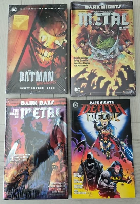 DC Dark Nights Death Metal Deluxe Road to BATMAN WHO LAUGHS 密封精装 TPB — 第 1/4 张图片
