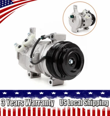 AC A/C Compressor For GMC Yukon 2001 2002 2003-2007 2008 2009 6.0L 5.3L 4.8L - Image 1 of 4