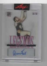 2023 Pro Set Pure Autograph #L-JW1 Jerry West AUTO 25/25 Los Angeles Lakers