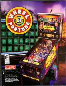 Glücksrad - Original Stern Flipper Werbeflyer 2007 - Kartonversand - Bild 1 von 4