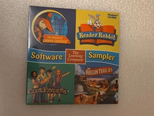 The Learning Company Software Sampler Educational Pc Games 2000 Reading Rabbit - Picture 1 of 2