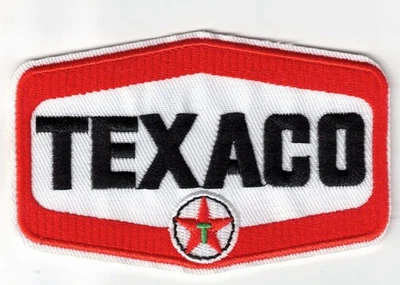 Texaco Gas Station Vintage 3in Embroidered Iron-on Patch - Image 1 of 2