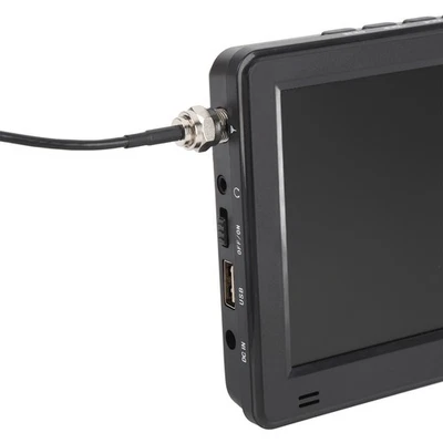 6 Inch Portable TV Color TFT LED USB Port Rechargeable Battery Operated - Image 1 of 4