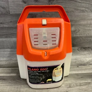 Plano Troll 800 Live Bait Fishing Bucket - Orange White / Fishing / Minnows - Picture 1 of 10