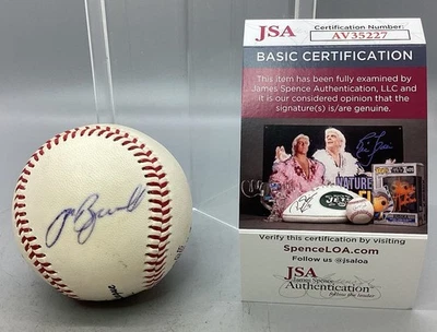 Jeff Bagwell Babe Ruth League Autographed Baseball - JSA Certified - Image 1 of 4