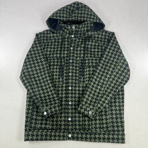 Chaqueta Adidas X Ivy Park Para Hombres M Verde Pata de Gallo Con Capucha Bolsillos a Presión Tareas de Granero - Imagen 1 de 15