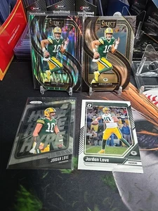 2024 Select Jordan Love Green Black Premier Level Shock Prizm Packers - Picture 1 of 2