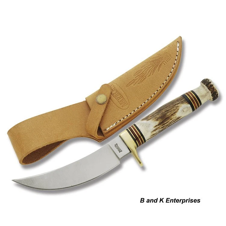 MARBLES UPSWEPT SKINNER STAG knife/knives - MR808 - New In Box - Image 1 of 1