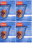 Hartz UltraGuard Floh- & Zeckenhalsband für große Hunde (4er-Pack)