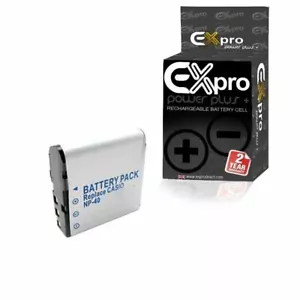 Ex-Pro Digital Camera Battery NP-40 NP40 for Casio Exilim EX-Z700, EX-Z750 - Picture 1 of 2