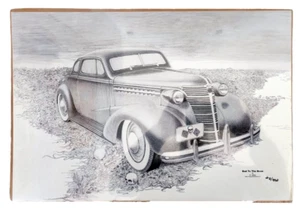 Bad to the Bone by R. Writtler Car Art Print 2/950 Limited Edition 19"x13" - Picture 1 of 3