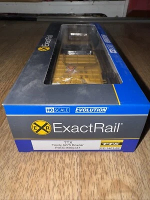 Exactrail Ho Evolution Series TTX Trinity 6275 Boxcar FBOX 504537 New - Image 1 of 4
